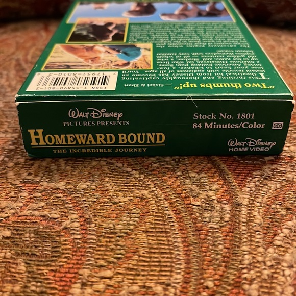Disney’s Homeward Bound VHS tape - Picture 5 of 7